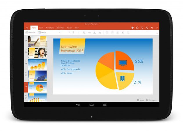 microsoft-powerpoint-in-android-tablet