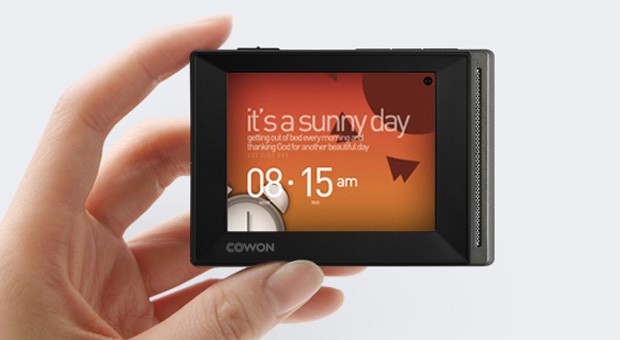 cowon d20 audio player Cowon Announces D20 MP3 Player With 90 Hour Battery Life 