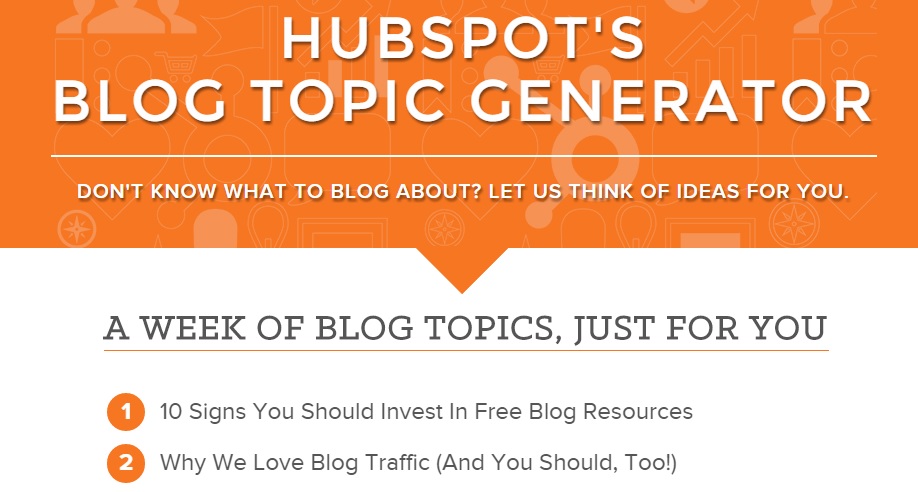 Hubspot-headline-generator