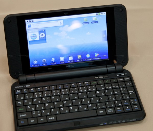 NEC is Taking The Wraps Off a New Android Netbook, The LifeTouch Note