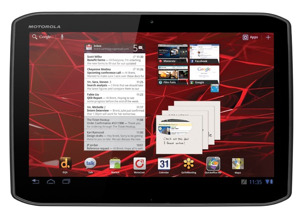 Motorola Xoom 2 Due Out in Europe Later This Year (Update: Now Official)