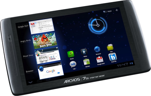 Archos To Release 70b Honeycomb Tablet in January 2012