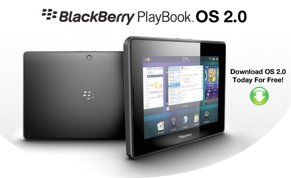 BlackBerry PlayBook Finally Gets The OS2 Update