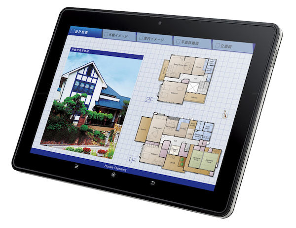 Sharp RW-T110 Gingerbread Tablet Unveiled with NFC Support