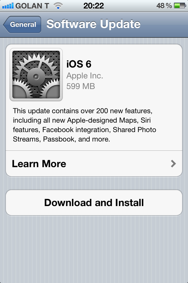 Apple’s iOS 6 Update Now Available For iPhone, iPad, and iPod Touch