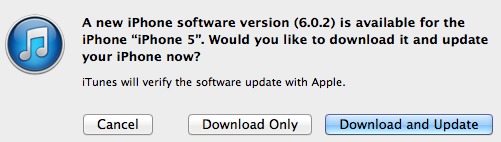 Apple Rolls Out iOS 6.0.2 For iPhone 5 and iPad mini