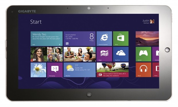 Gigabyte Unveils 11.6-inch S1082 and S1185 Windows 8 Tablets