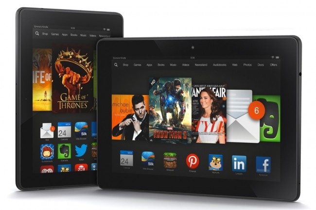 Amazon Unveils the Kindle Fire HDX 7 and 8.9-inch Tablets