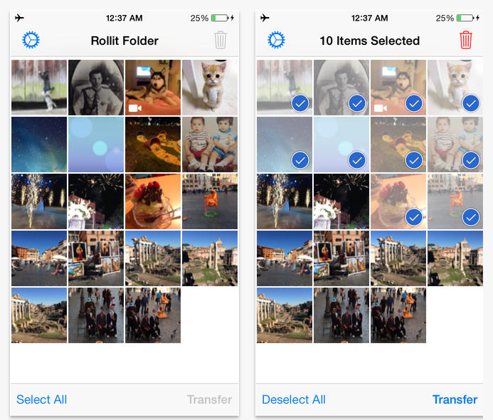 iPhone App Rollit Will Help You Sync Your Photos With Ease