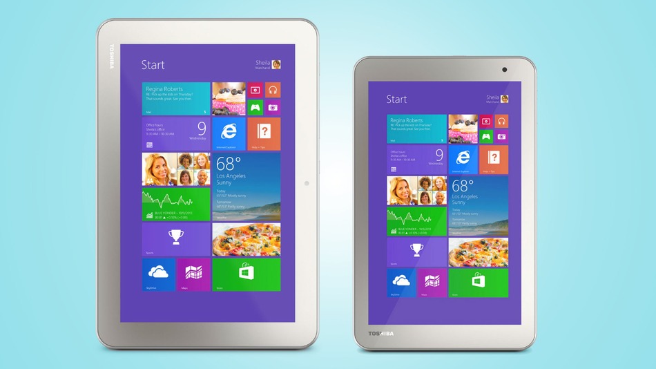 Toshiba’s Android, Windows 8 New Line Heat Up the Tablet Wars