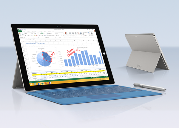 Microsoft Announces New 12-inch Surface Pro 3 Tablet