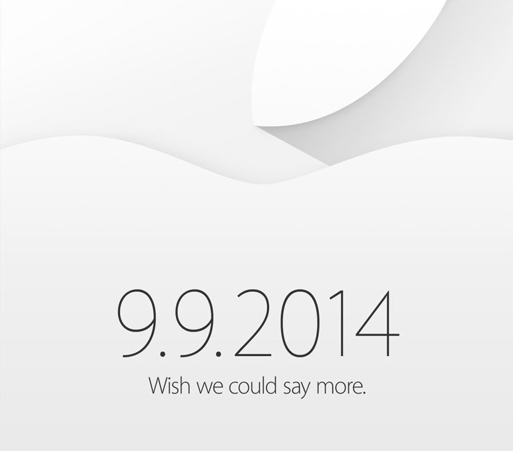 Apple Sends Invitations For September 9 iPhone 6 Event