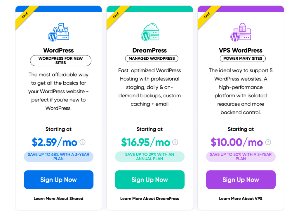 DreamHost Plans & Pricing