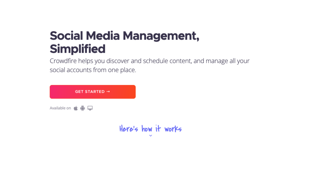 crowdfire social media management 