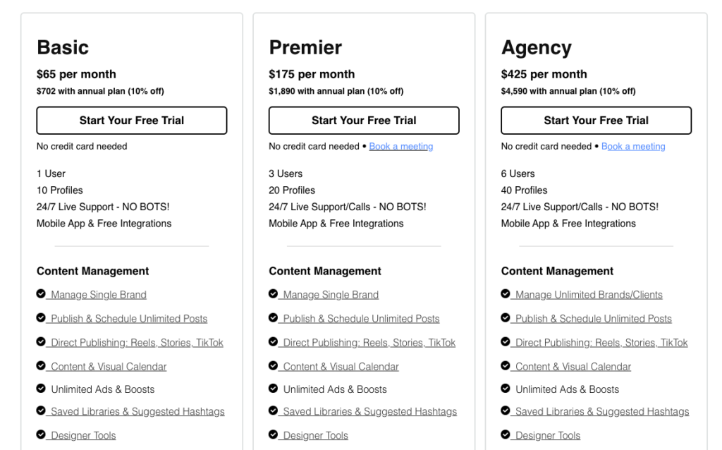 eclincher social media management pricing