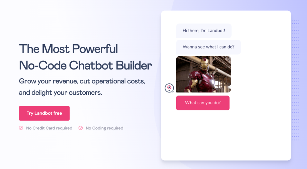 Landbot AI chatbots