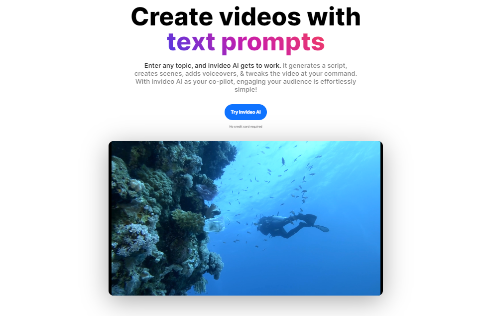 InVideo AI video generator