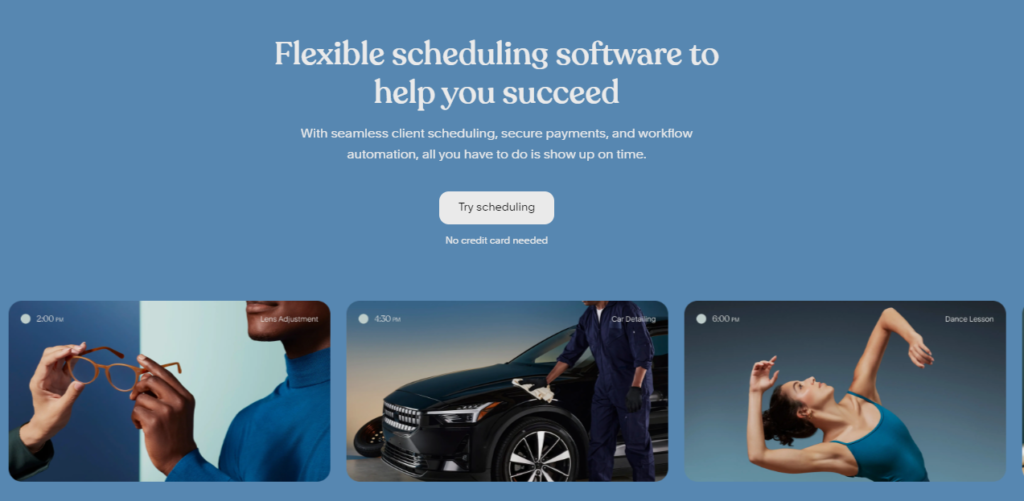 Acuity Scheduling software